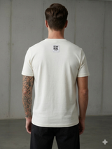 SR Musical Regular Fit White T-Shirt