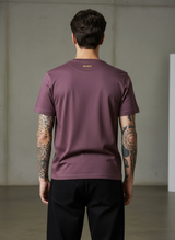 SR Denim Regular Fit Pink T-Shirt