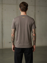 SR Denim Regular Fit Brown T-Shirt