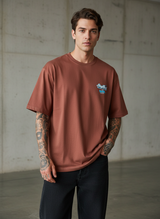 Real Forever Oversized Rust T-Shirt