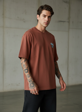 Real Forever Oversized Rust T-Shirt