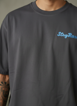 American Dog Oversized Brown T-shirt