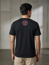 SR Candies Regular Fit Black T-Shirt