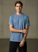 Teddy Regular Fit Blue T-Shirt