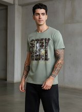 SR True Spirit Regular Fit Pistachio Green T-Shirt