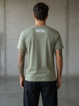 Stay Cam Regular Fit Green T-Shirt