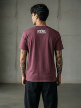 Stay Cam Regular Fit Maroon T-Shirt