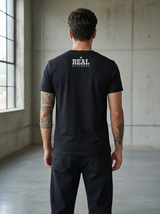 Stay Cam Regular Fit Black T-Shirt