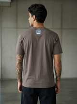 SR Musical Regular Fit Brown T-Shirt