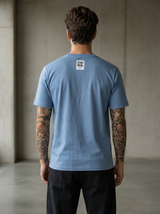 SR Musical Regular Fit Blue T-Shirt