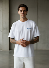 American Dog Oversized White T-Shirt