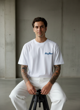 American Dog Oversized White T-Shirt