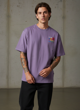 Be Together Oversized Purple T-Shirt